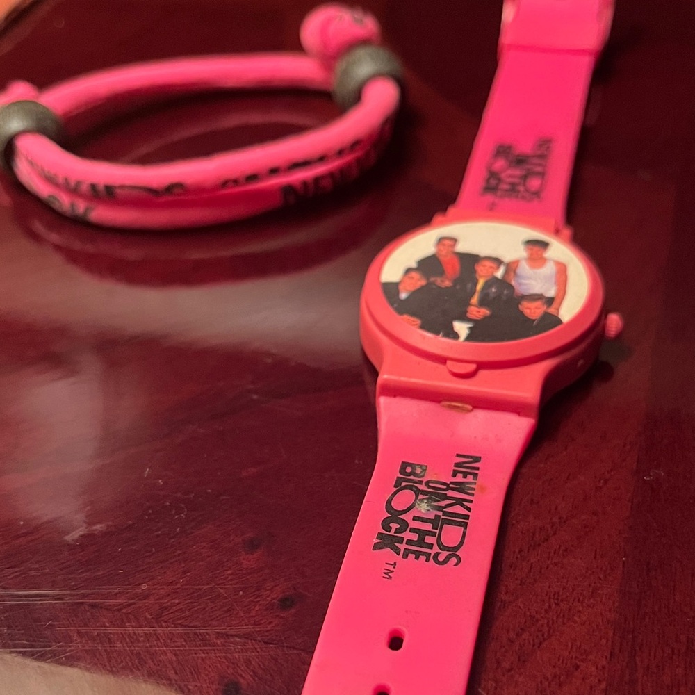 Vintage NKOTB Watch & bracelet
